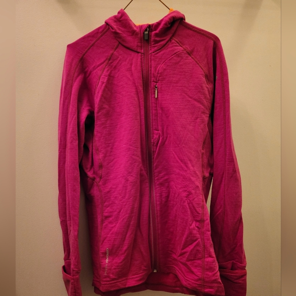 Icebreaker zip up sweater